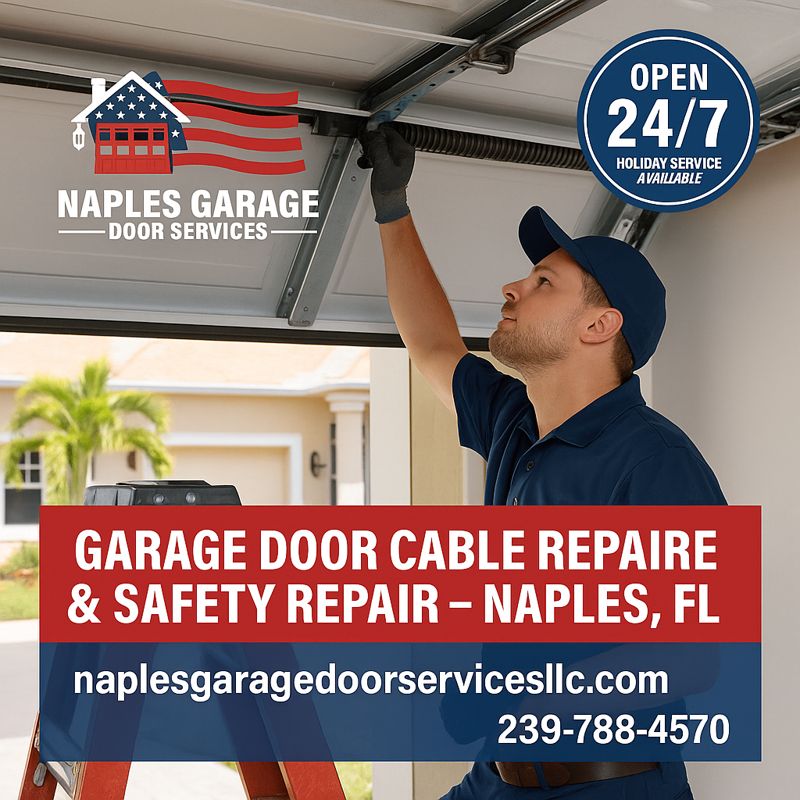 garage door of naples