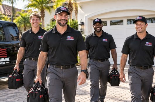 naples-garage-door-team-arriving